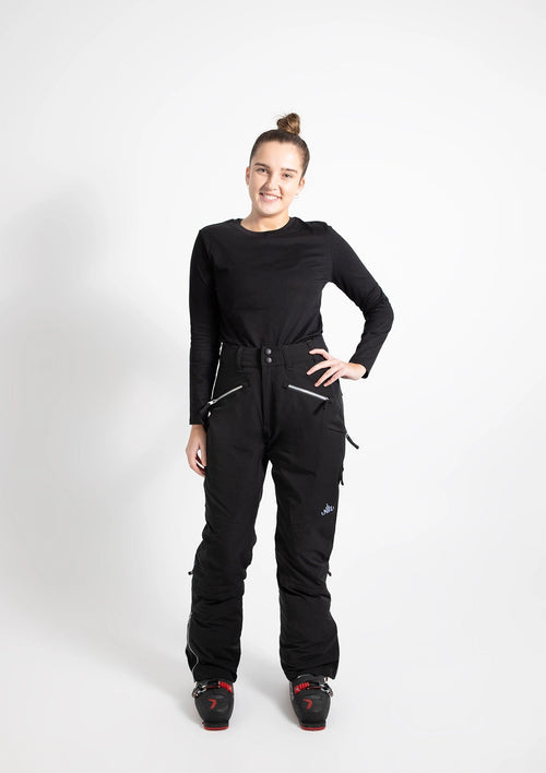 Mila Snow Pant SHORT - Black