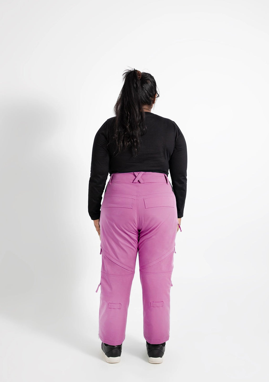 Orchid - Mila Snow Pant SHORT - Nobody's Princess #colour_orchid