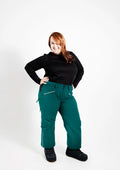 Moss - Mila Snow Pant SHORT - Nobody's Princess $Emma is wearing size AU16/US12 #colour_moss
