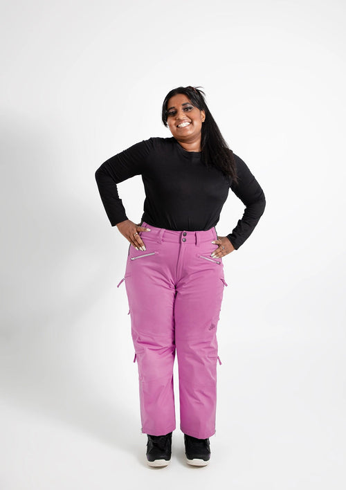 Mila Snow Pant SHORT - Orchid