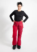 Raspberry - Mila Snow Pant TALL - Nobody's Princess $Nav is wearing size AU12/US8 #colour_raspberry
