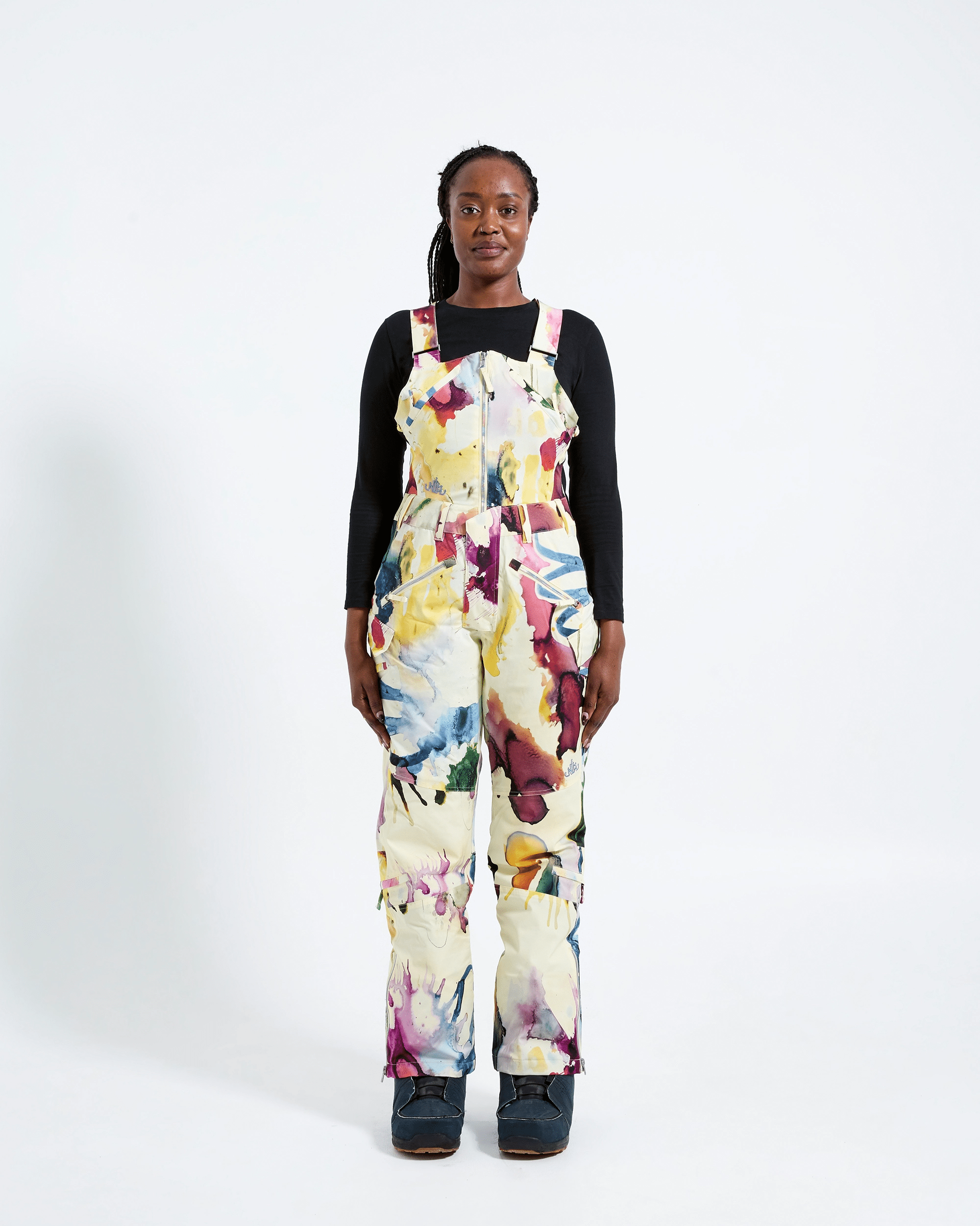 Hope - Zali Snow Bib SHORT - Nobody's Princess $Ajur is wearing size AU10/US6 #colour_hope