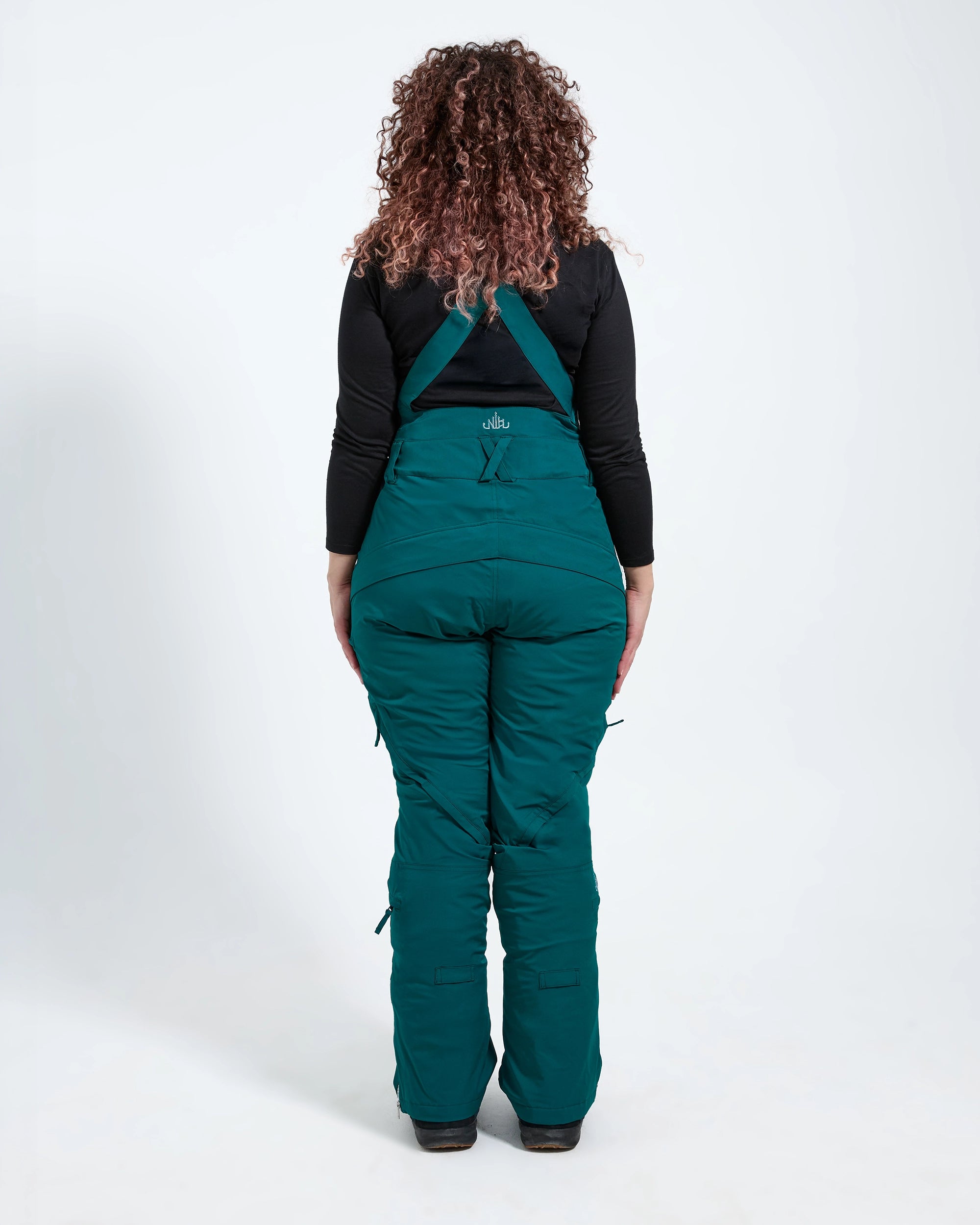 Moss - Zali Snow Bib TALL - Nobody's Princess #colour_moss