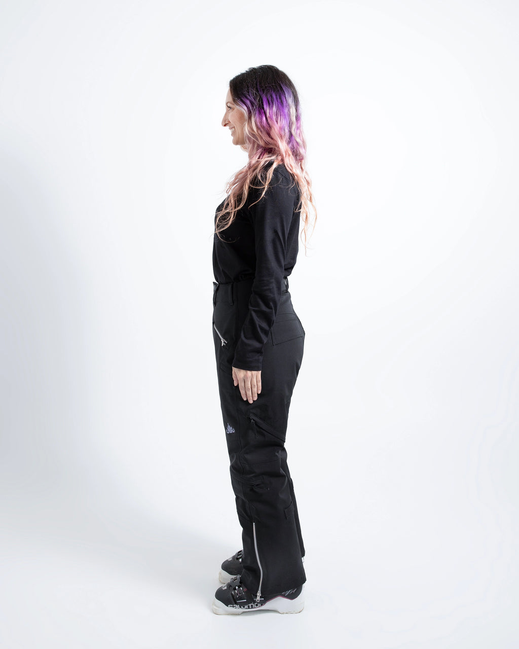 Black - Zali Snow Pant SHORT - Nobody's Princess #colour_black