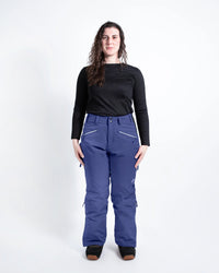 Indigo - Zali Snow Pant REGULAR - Nobody's Princess $Olivia is wearing size AU12/US8 #colour_indigo