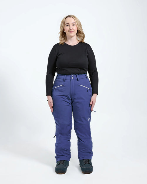 Indigo - Zali Snow Pant SHORT - Nobody's Princess $Joanna is wearing size AU12/US8 #colour_indigo