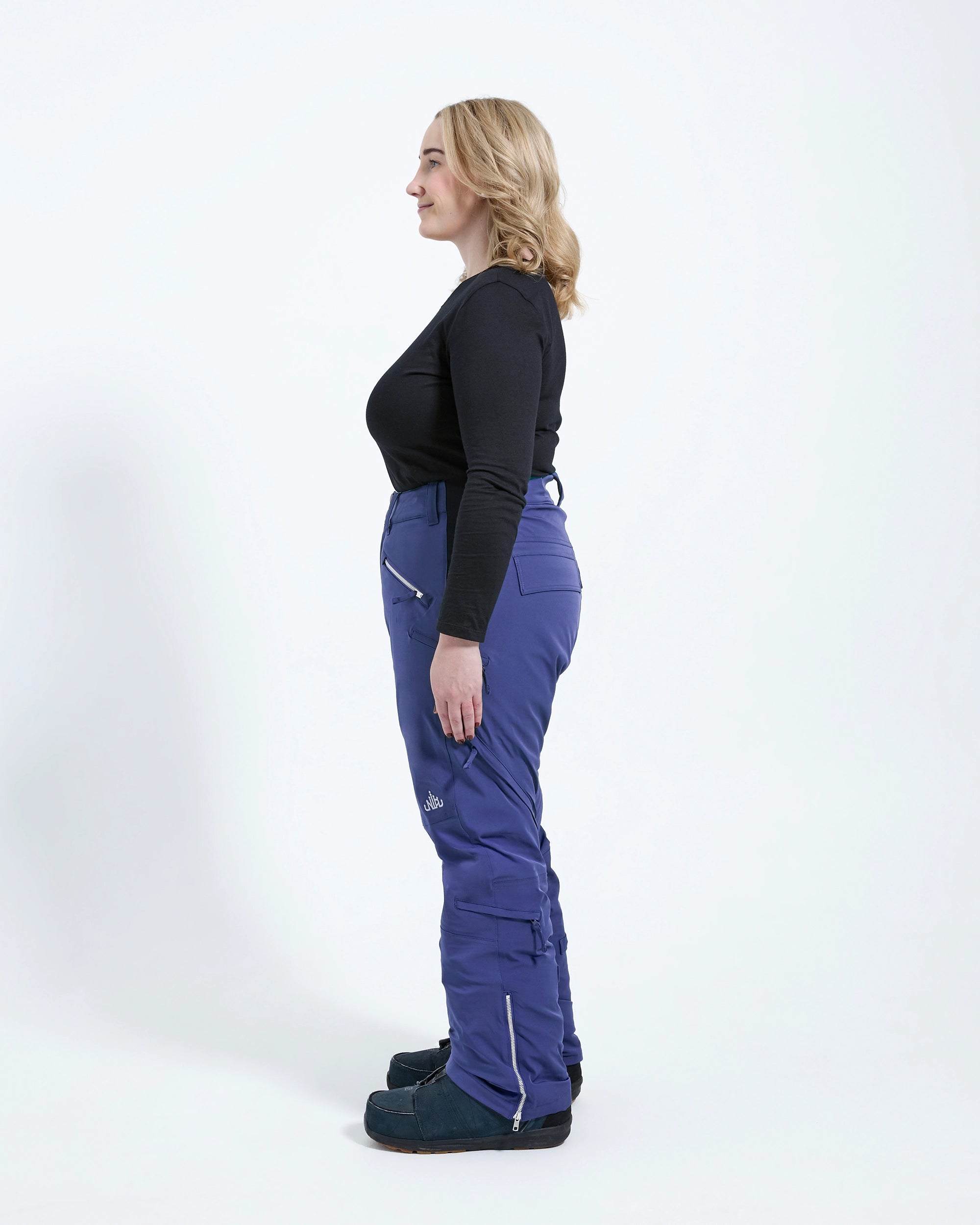 Indigo - Zali Snow Pant SHORT - Nobody's Princess #colour_indigo