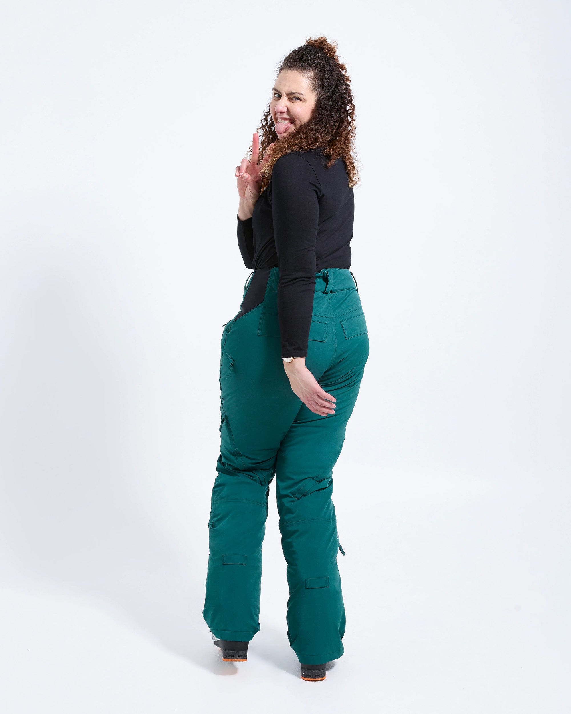 Moss - Zali Snow Pant TALL - Nobody's Princess #colour_moss