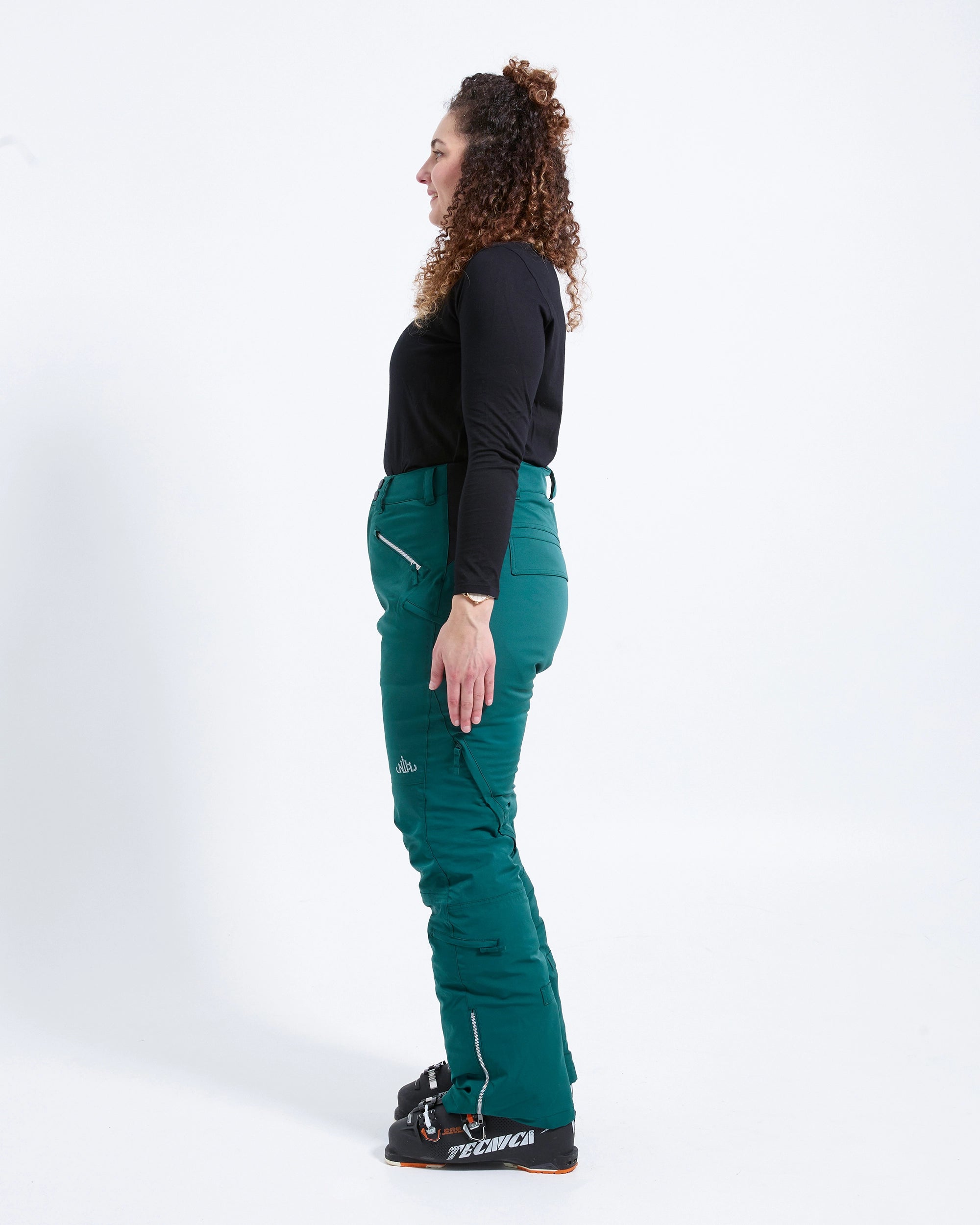 Moss - Zali Snow Pant TALL - Nobody's Princess #colour_moss