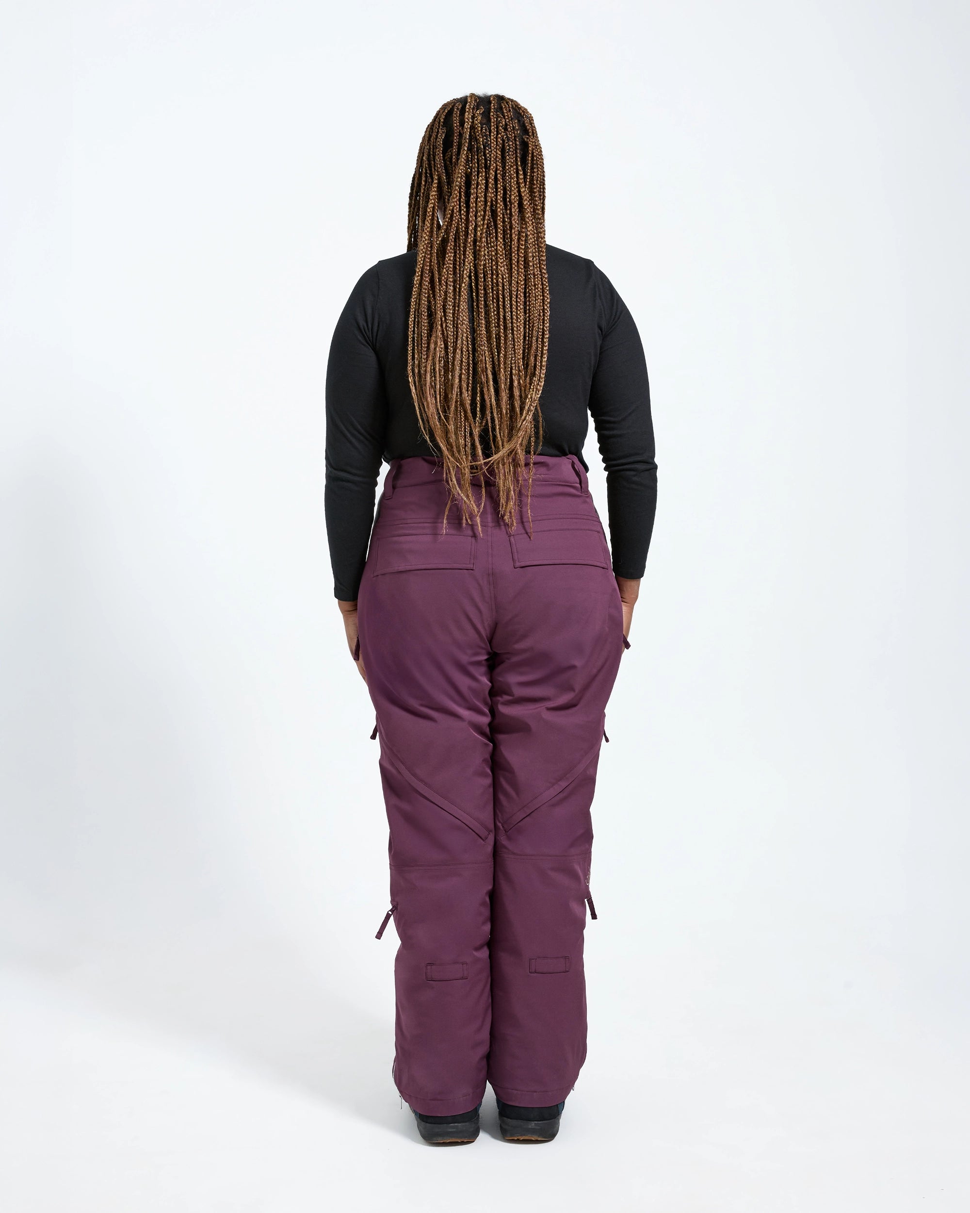 Plum - Zali Snow Pant REGULAR - Nobody's Princess #colour_plum