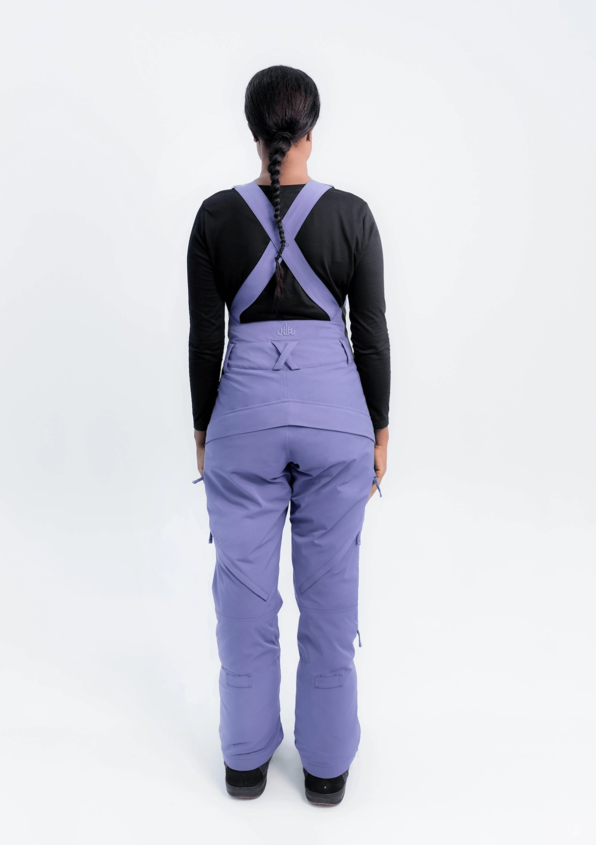 Violet - Zali Snow Bib SHORT - Nobody's Princess #colour_violet