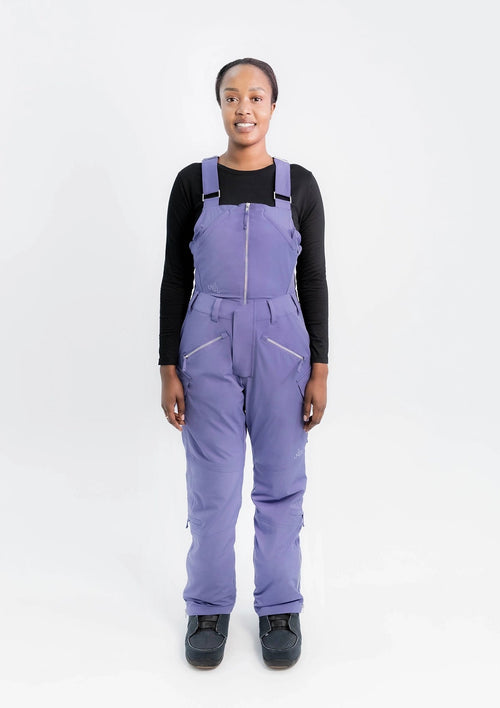 Zali Snow Bib SHORT - Violet