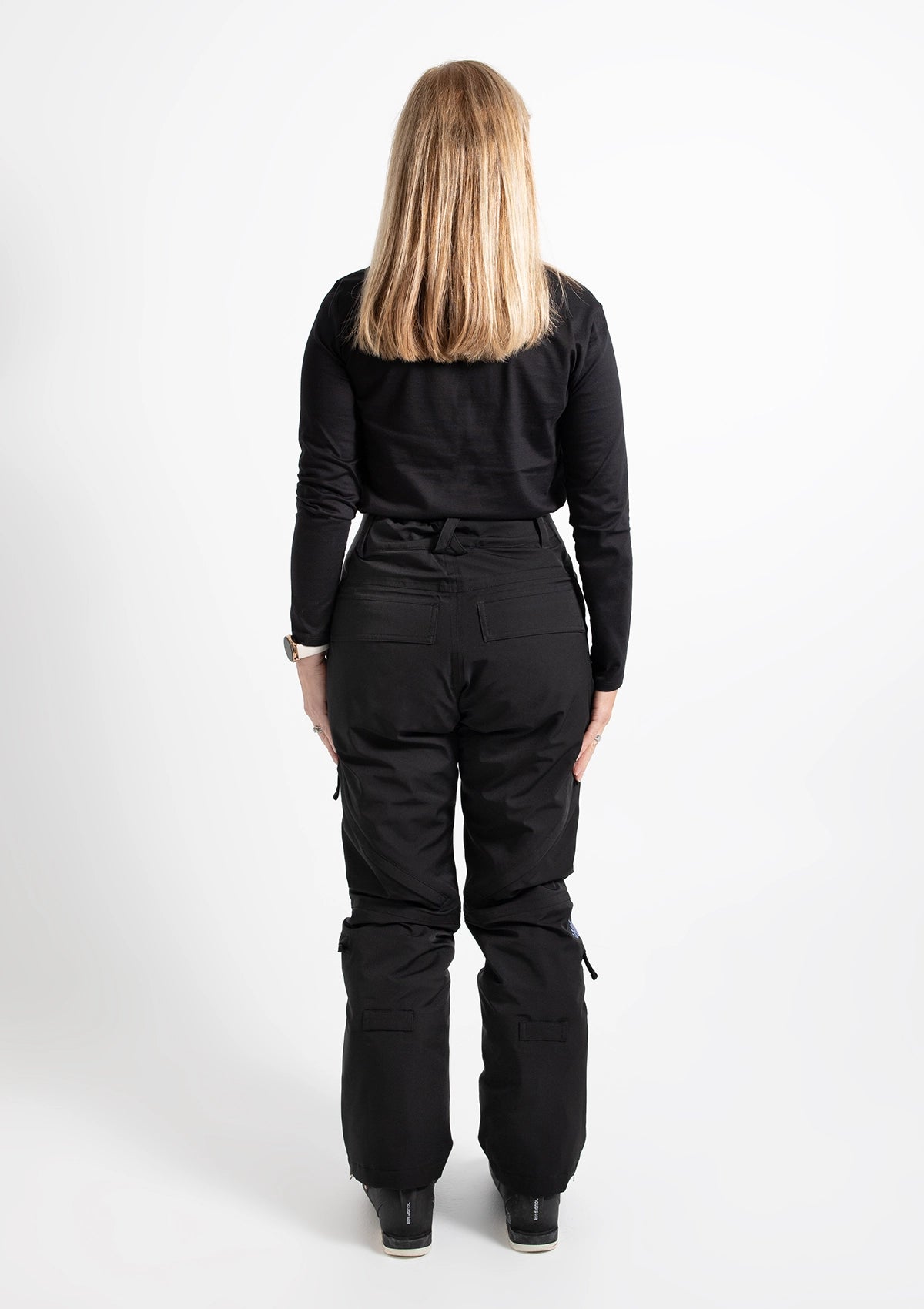 Black - Zali Snow Pant REGULAR - Nobody's Princess #colour_black