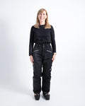 Black - Zali Snow Pant REGULAR - Nobody's Princess $Sally is wearing size AU8/US4 #colour_black