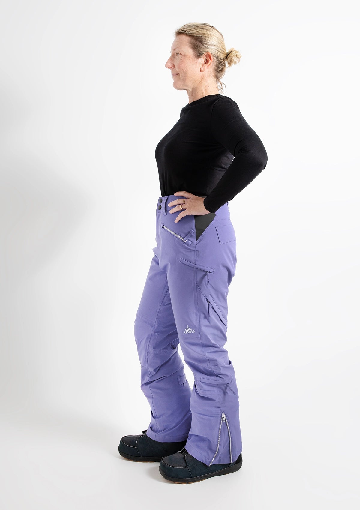 Violet - Zali Snow Pant REGULAR - Nobody's Princess #colour_violet
