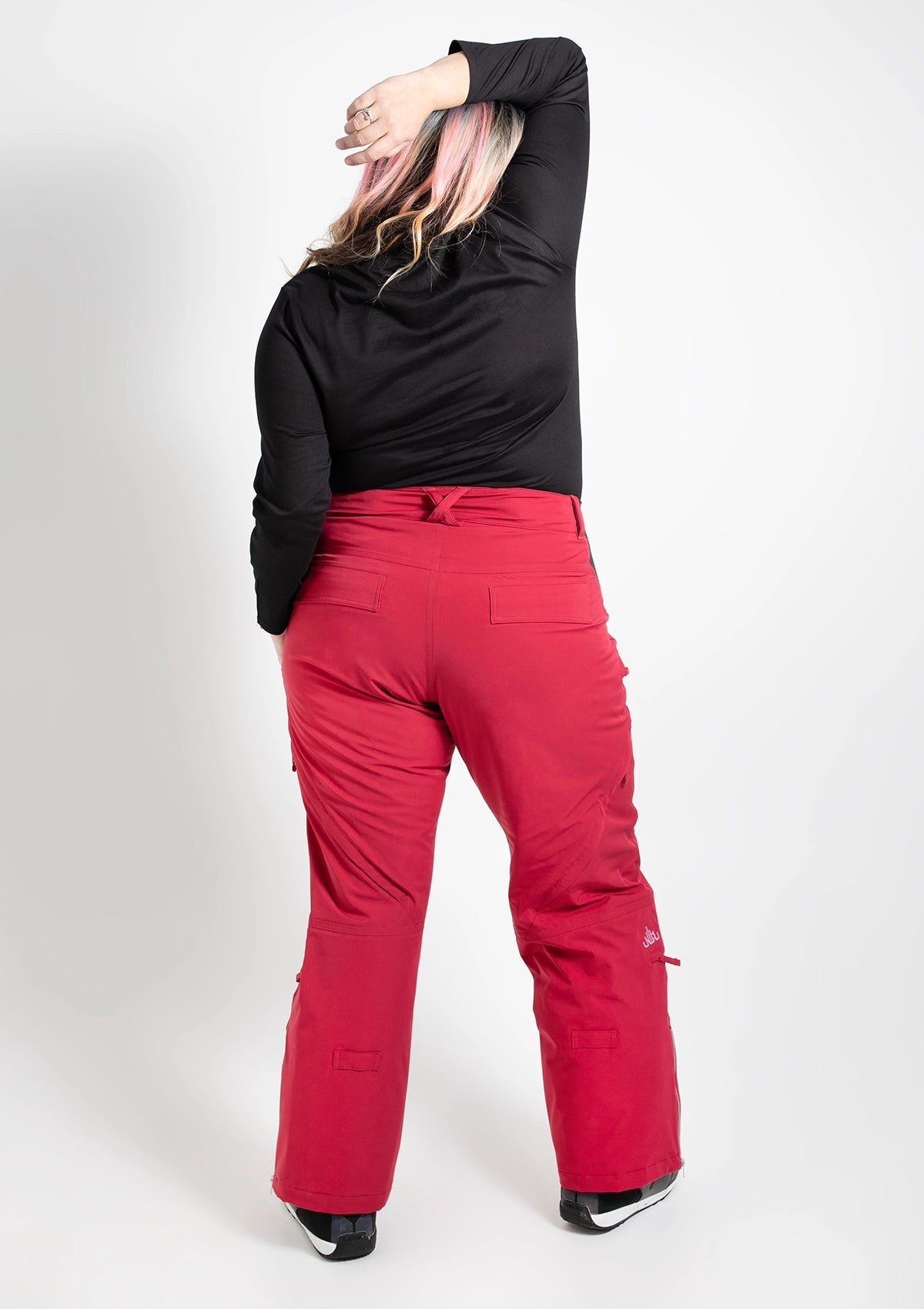 Raspberry - Zali Snow Pant REGULAR - Nobody's Princess #colour_raspberry