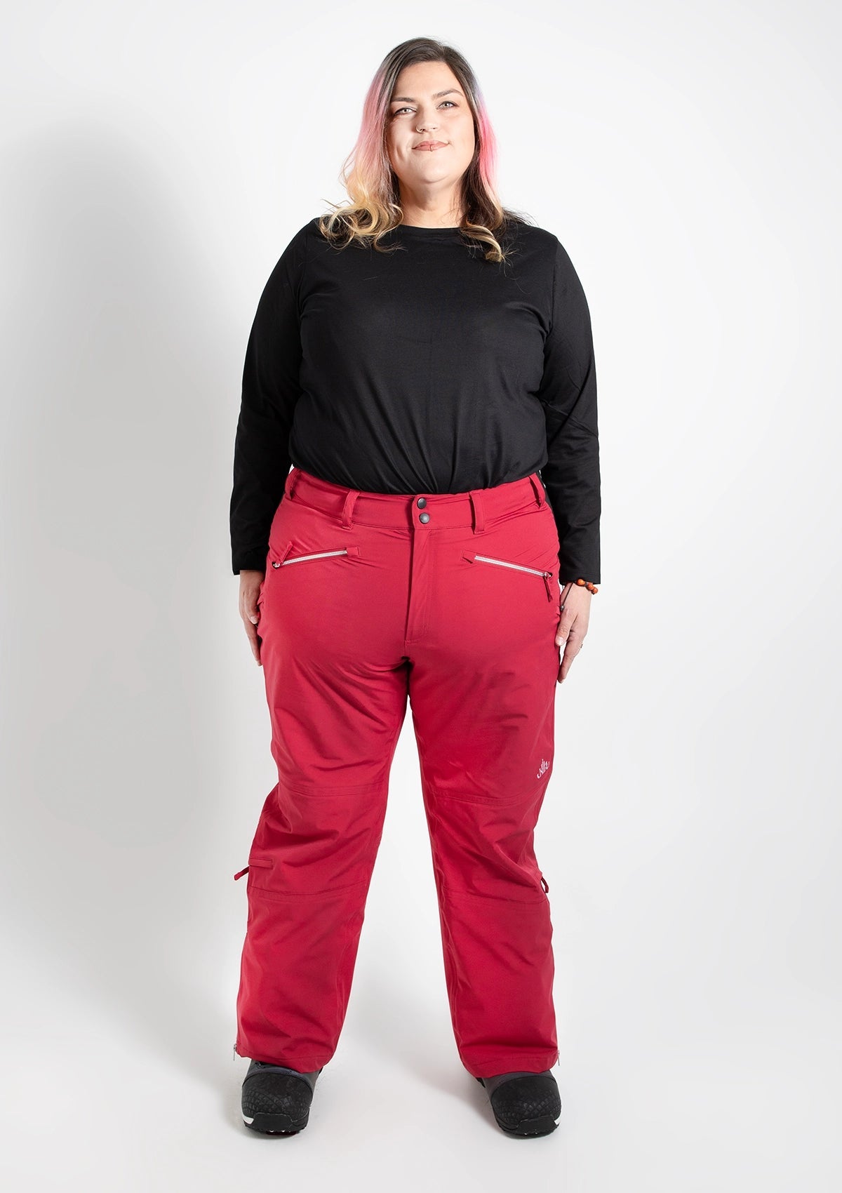 Raspberry - Zali Snow Pant REGULAR - Nobody's Princess #colour_raspberry