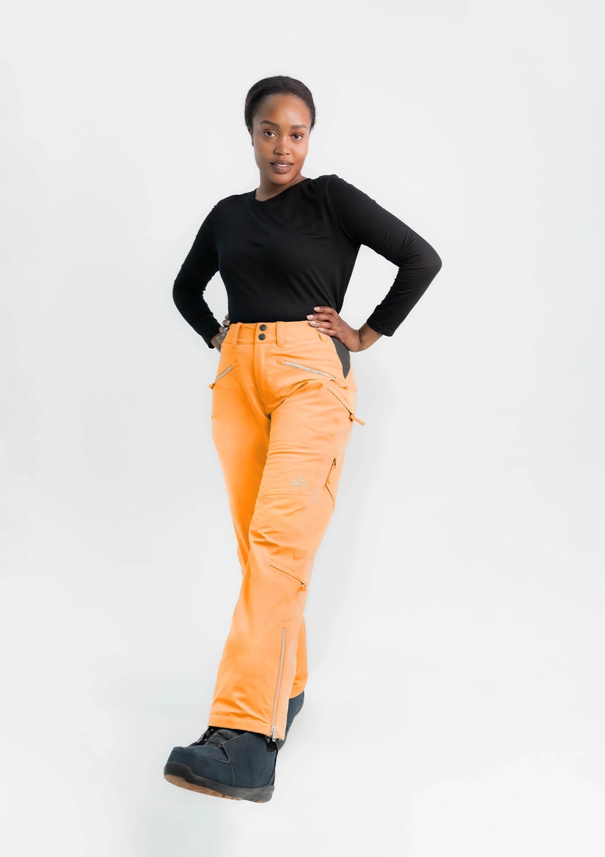 Apricot - Zali Snow Pant REGULAR - Nobody's Princess #colour_apricot