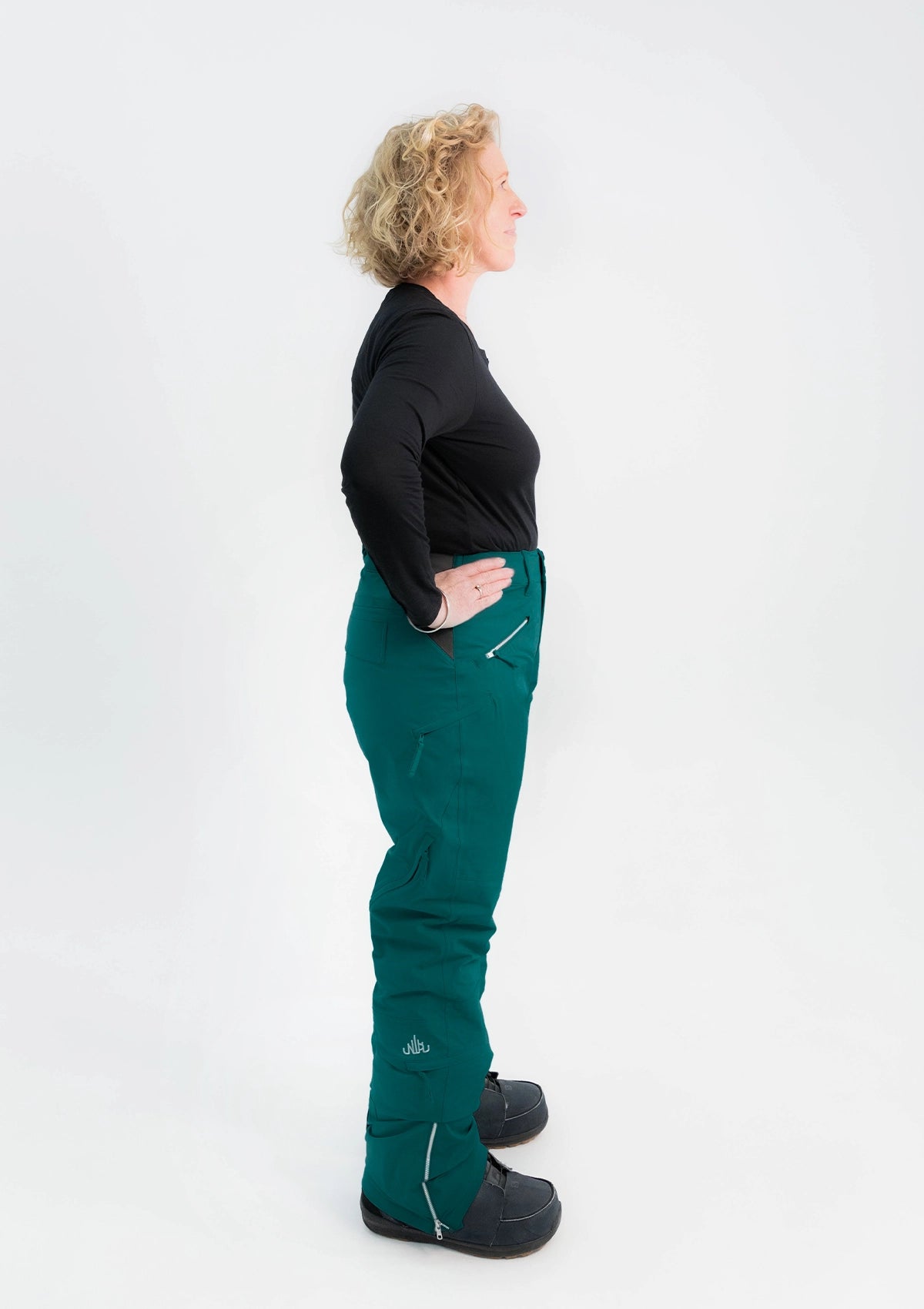 Moss - Zali Snow Pant REGULAR - Nobody's Princess #colour_moss
