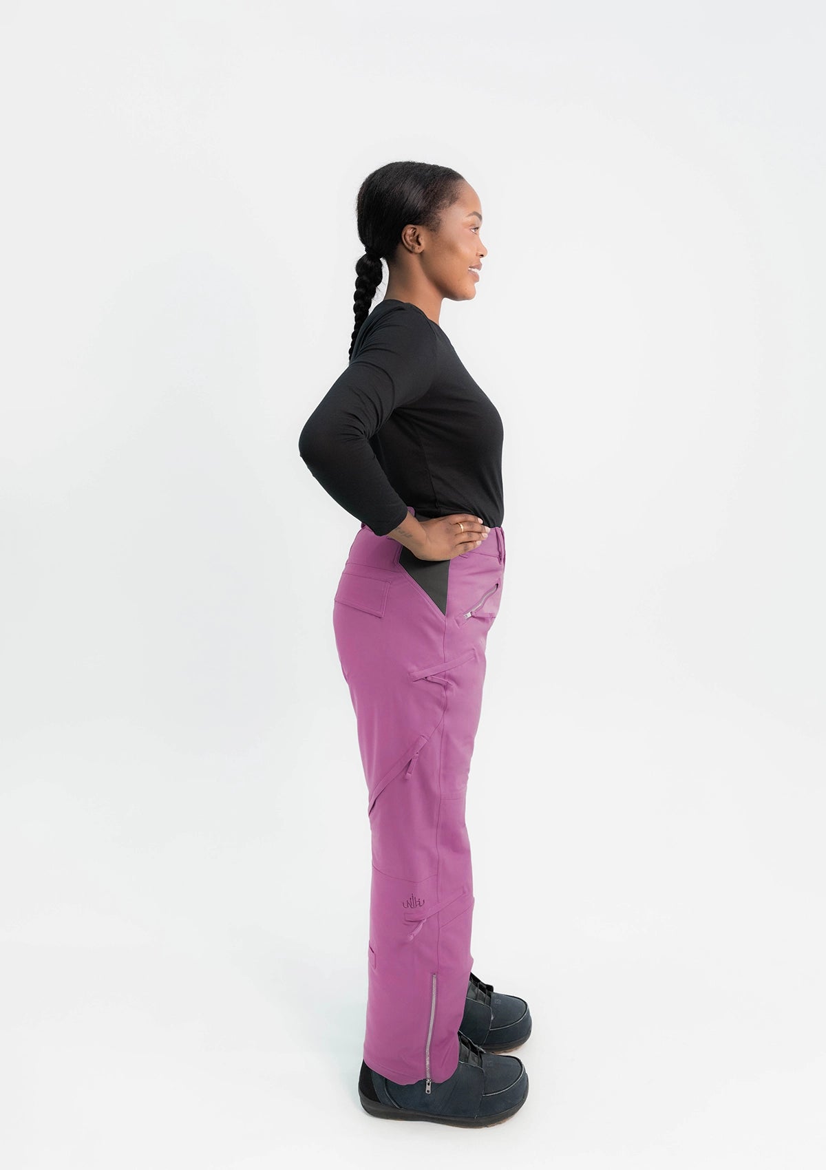 Orchid - Zali Snow Pant SHORT - Nobody's Princess #colour_orchid