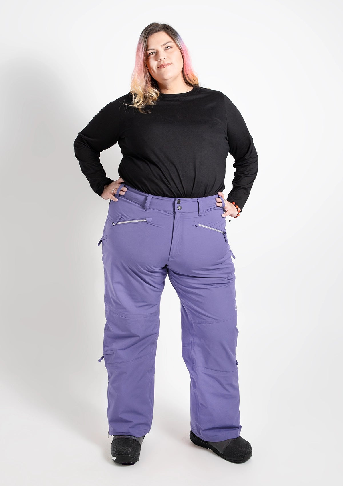 Violet - Zali Snow Pant TALL - Nobody's Princess #colour_violet