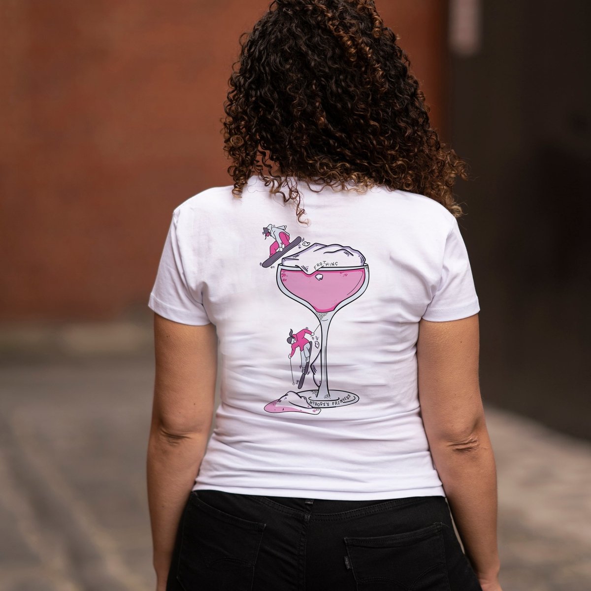 Hold My Cosmo Skier Tee - Nobody's Princess