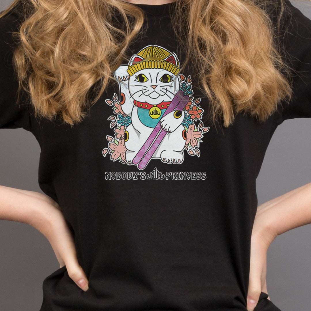 Ski Neko T-Shirt - Nobody's Princess