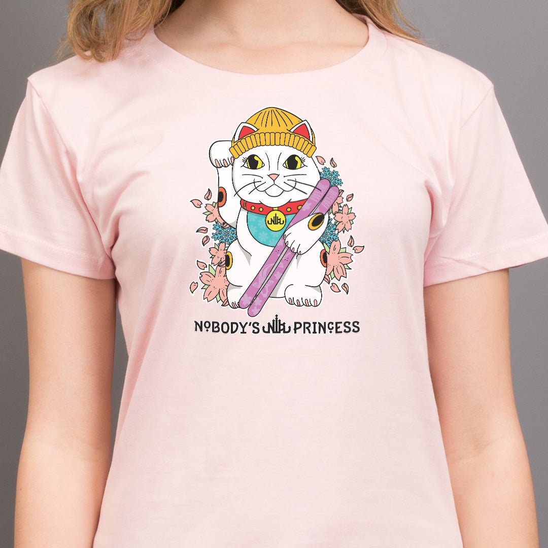 Ski Neko T-Shirt - Nobody's Princess